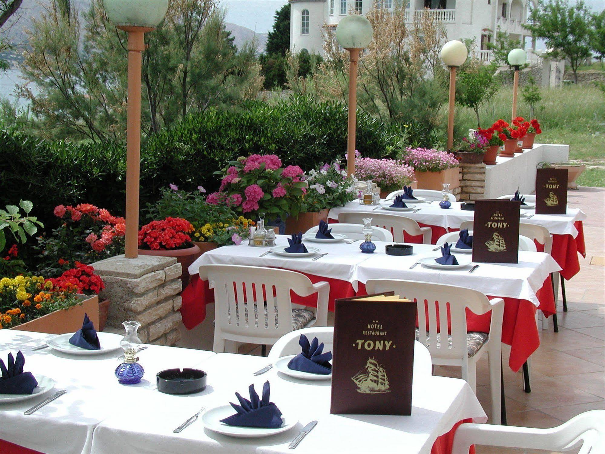 Hotel Tony Pag Town Restauracja zdjęcie